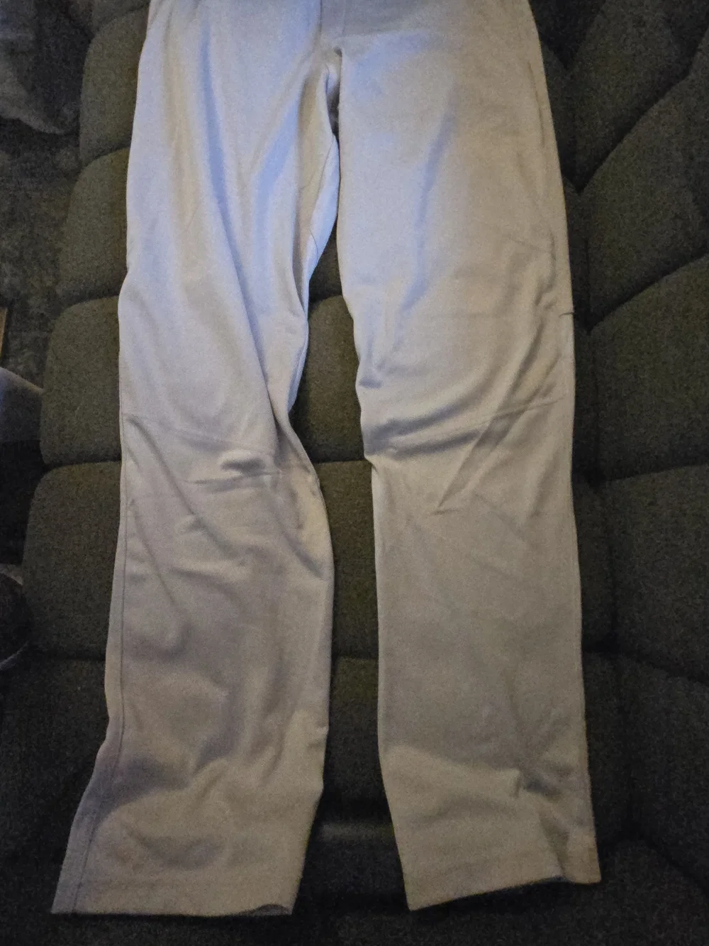 Nike Men's Light Gray Chino-Style Performance Pants